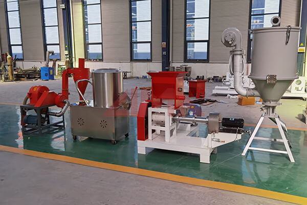 Locally FABRICATED Floating Fish Feed Extruder Machine By 